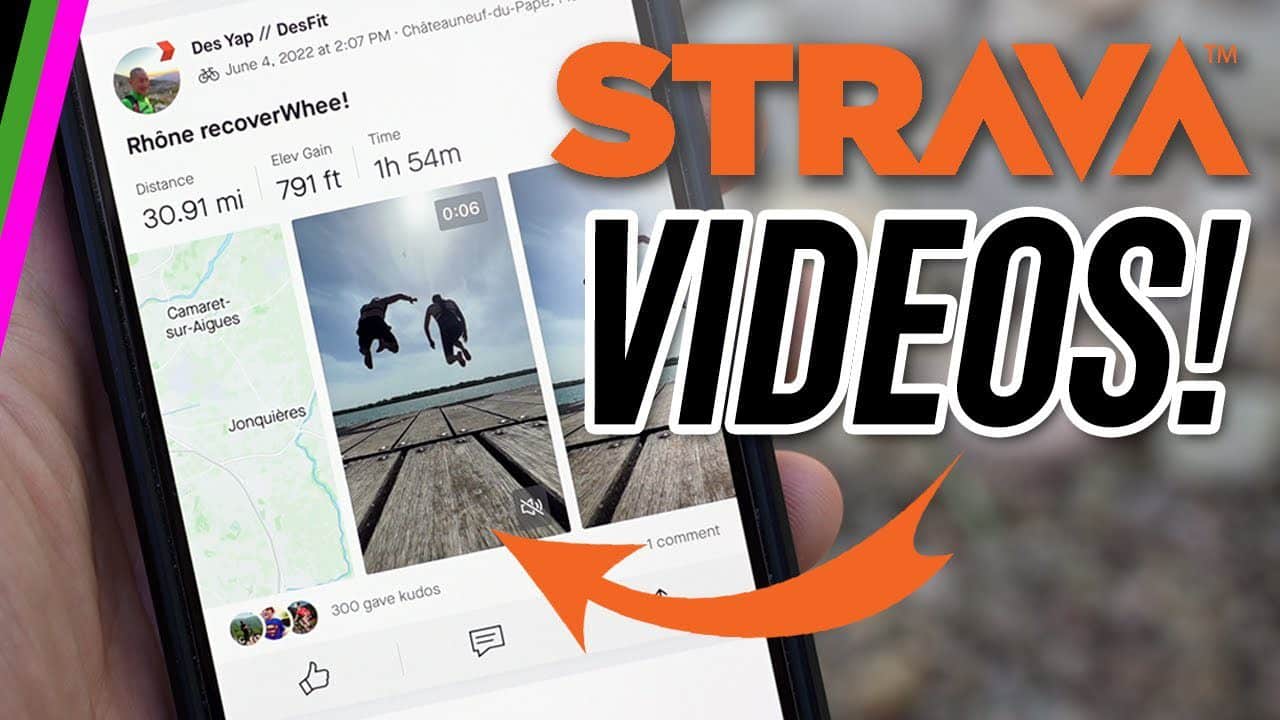 Strava Video Uploads