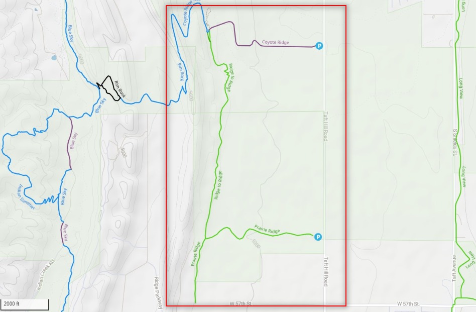 Coyote Ridge, Ridge to Ridge & Prairie Ridge Your Group Ride