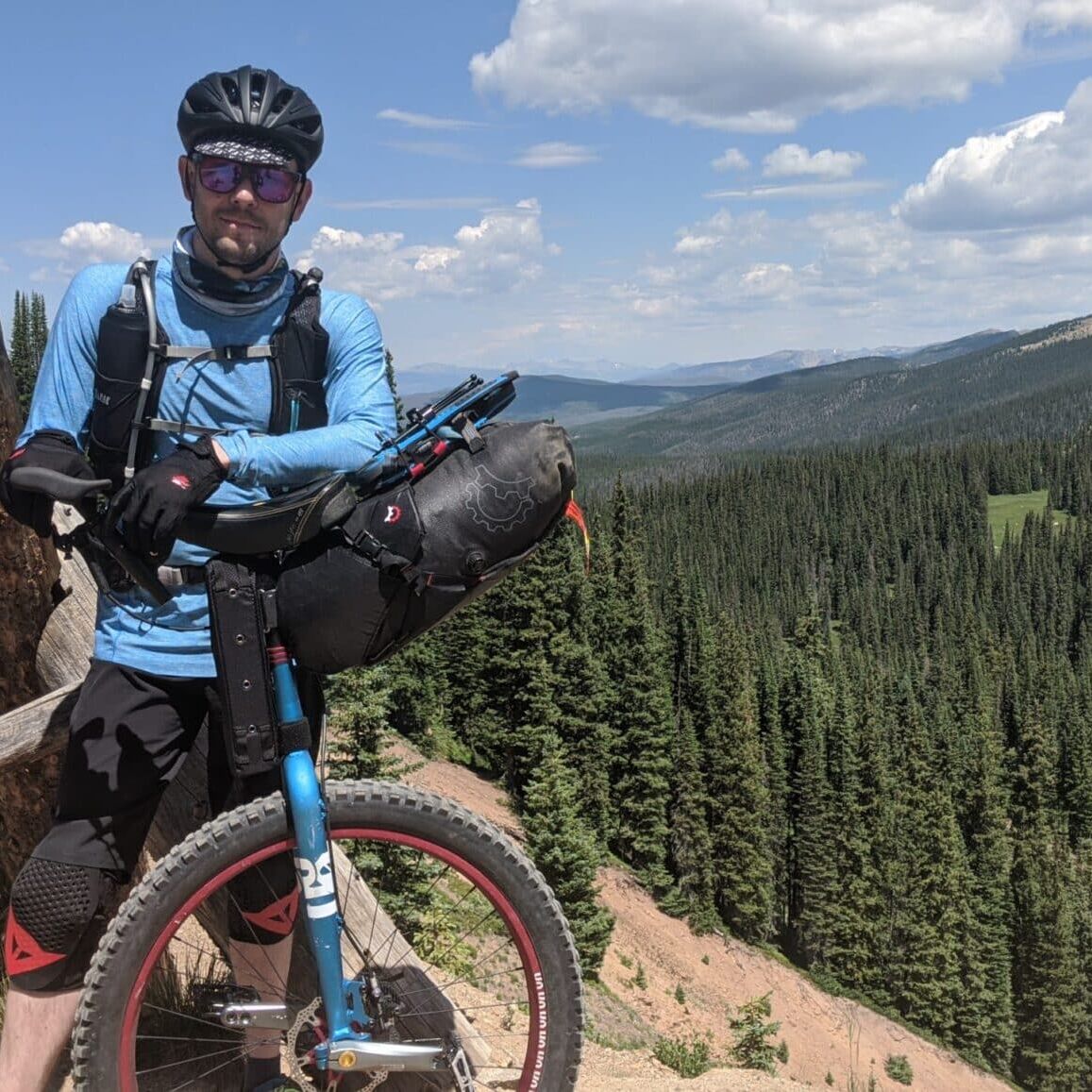 Dylan Canfield on a recent unipacking trip